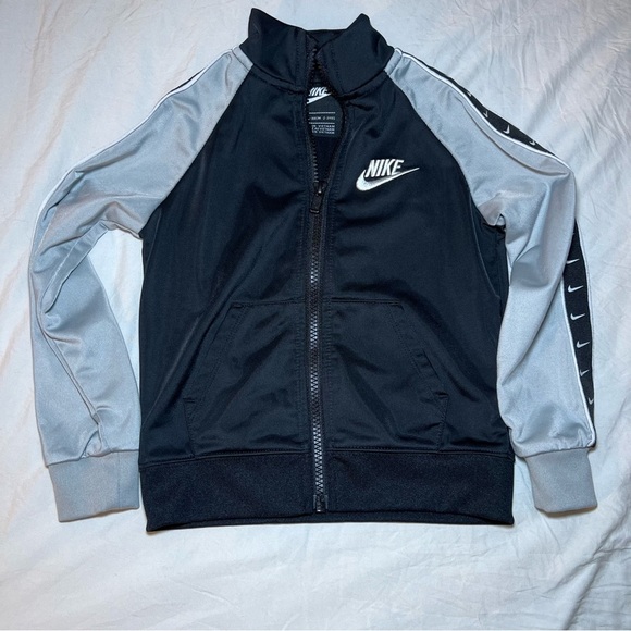 Lot of 3 Boys 3T Nike Track Jacket, Tommy Bahama Tee, Cookie Monster Swim Trunks - Picture 5 of 13